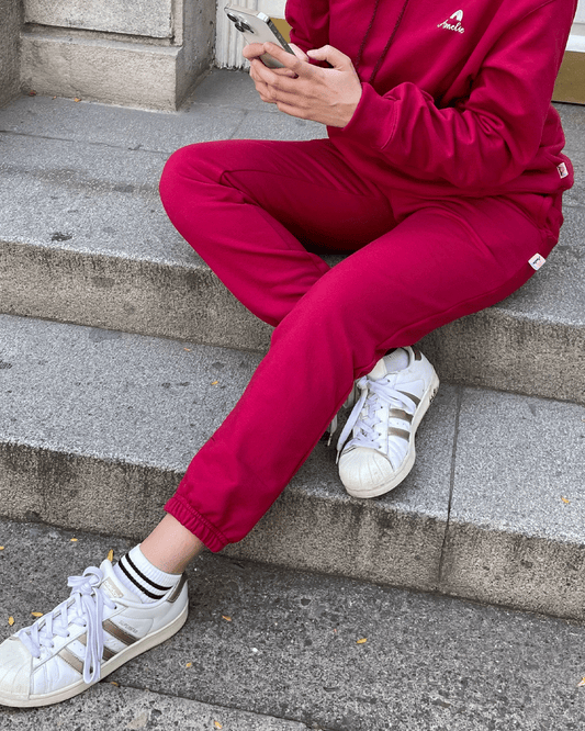 JOGGER TOBILLO ANGOSTO CHERRY