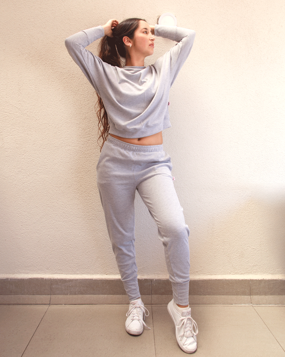 PANTALON COMFY GRIS