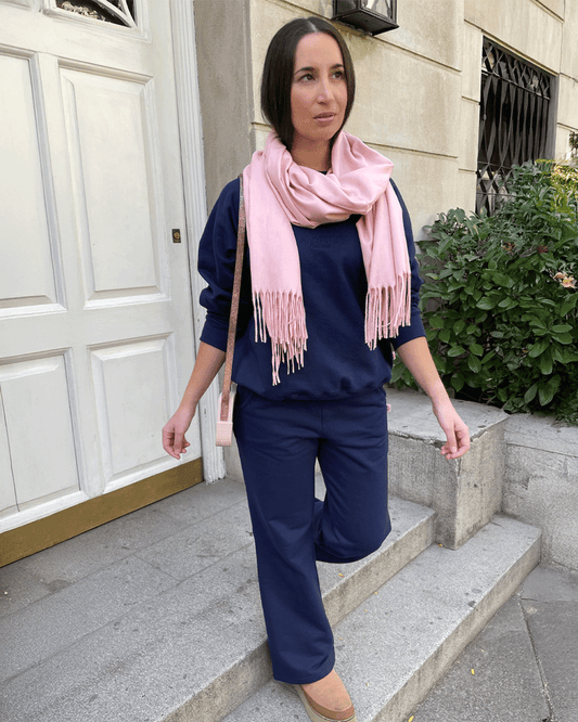OVERSIZED SWEATSHIRT AMELIE AZUL NAVY